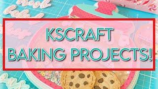 Baking projects using NEW KSCraft Dies!  