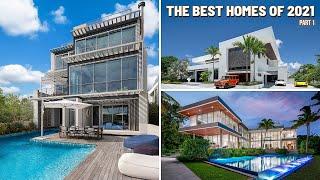 4 HOURS of LUXURY HOMES! The Best Homes of 2021 (part 1)