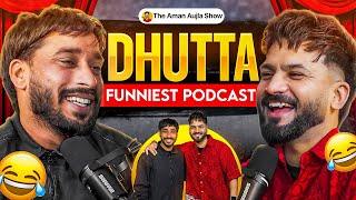 DUTTA Pindi Aala ਨਾਲ full Hassey ਵਾਲਾ Podcast | The Aman Aujla Show