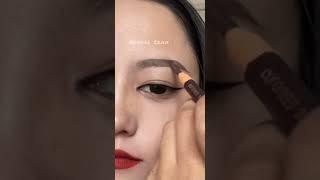 How To Use Eyebrow Pencil & Concealer To Draw Perfect Eyebrow Shape 