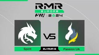 Spirit проти Passion UA | PWE CS2 EU RMR B 2024