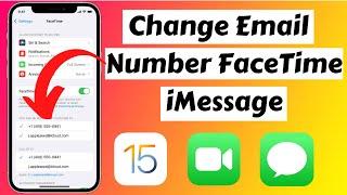 How To Change FaceTime Email & Phone Number iOS 15 | Change Email & Phone Number For FaceTime iOS