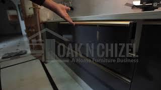 MODULAR KITCHEN | FACTORY MADE | OAK N CHIZEL