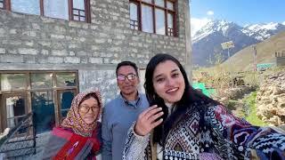 EP20 Snowfall In Spiti @ Best Homestay In Losar Khas | Spiti Valley Bike Trip | Travel With Afiya