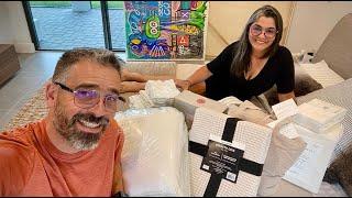 Live #68: Day 11 in the NEW HOUSE. Household linen. Price and where we bought.