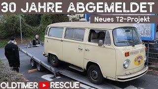 30 Jahre im Dornröschenschlaf: Ein VW T2 wird wiederbelebt!