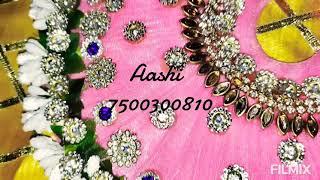 beautiful pink colour heavy poshak with heavy pagdi in jarkan work   Made by Aashi.. Radhe radhe