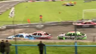 National saloon stockcar final @Cowdenbeath racewall 21/5/22