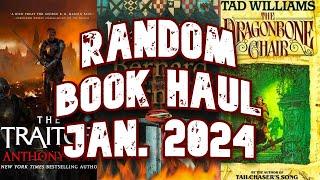 My January 2024 Book Haul | Covenant of Steel, Grail Quest, and MORE!