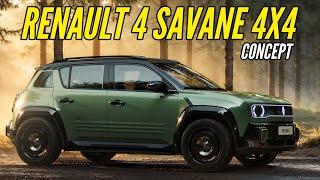 Renault 4 Savane 4x4: All-Electric Adventure Reborn | AUTOBICS