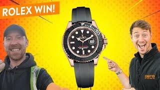 I Gave Away A £27k Watch And The Winner Screamed!