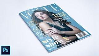 How to Create a Magazine Cover in Photoshop | Tutorial | PE101