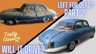 Panhard Dyna Z Episode 2 - Will It Drive After 48 Years Sat In A Barn?!