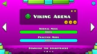 Geometry Dash Meltdown – “Viking Arena” 100% Complete [All Coins] - GuitarHeroStyles