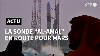 "Al-Amal", la première sonde spatiale arabe décolle du Japon pour Mars | AFP