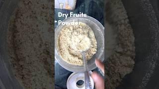 Healthy Homemade Dry Fruits Powder  #dryfruits #powder