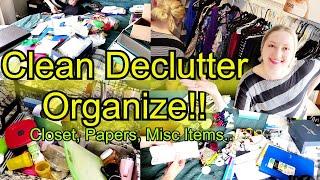 ORGANIZE AND DECLUTTER WITH ME // ORGANIZING MOTIVATION