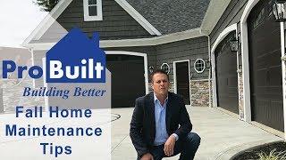 Fall Home Maintenance Tips