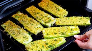 Sie sind so lecker! Ich habe diese Zucchini den ganzen Sommer über gemacht! Rezept in 5 Minuten!