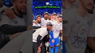 SGA BRINGS OKC THUNDER to NBA 2025 FINALS!  #viral #okc #sga #thunder