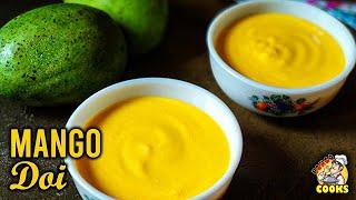 Mango Doi Recipe |Mango Yogurt Bengali Recipe |Aam Misti Doi |Bongo Cooks.