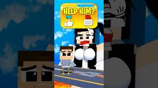 NEW The Most Thrilling Game with Sadako! Help Poor Herobrine Chicken