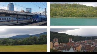 From Geneva to Lyon by train