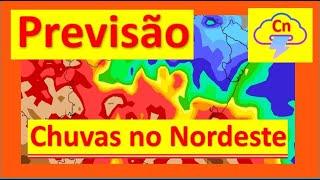 Previsão Chuvas no Nordeste em 2025