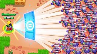 PRO BUSTER vs 99 NOOBS! (Brawl Stars Fails & Epic Wins! #154)