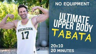 Ultimate Upper Body Tabata Workout (No Equipment)