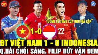 Trực tiếp: VIỆT NAM 1 - 0 INDO, RỒNG VÀNG KHOAN PHÁ BÊ TÔNG, THAY NGƯỜI ẢO DIỆU, Ô SHIN ĐỨNG HÌNH