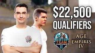 2v2 EGCTV $22500 Tournament Qualiifers in AOE4!