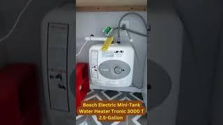 Bosch Electric Mini Tank Water Heater Tronic 3000 T 2 5 Gallon