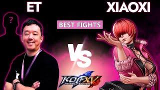 KOF XV  ET vs XIAOXI - Best Fights ET vs ️ 小C #kofxv