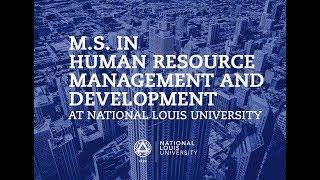 M.S. in Human Resource Management and Development | National Louis University