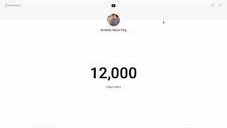 Alhamdulillah | 12,000 Subscribers!  | Abdullah Najmi Vlog | @AbdullahNajmiVlog