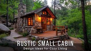 Rustic Elegance: Small Cabin Design Ideas for Cozy Living