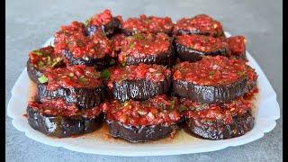 Баклажаны в Томатном Соусе Потрясающая Закуска!!! / Маринованные Баклажаны / Eggplants for Appetizer