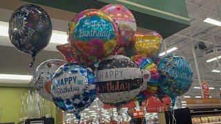 A lots of balloons in HEB different styles and designs #heb #balloons #balloonshop #balloondecor