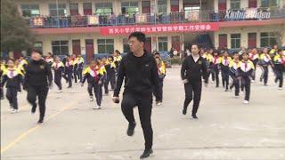 How I came up with idea of shuffle dance routine: Chinese school principal who broke internet