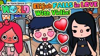 Elijah FALLS in LOVE With Vidia! - Toca Life World