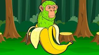 SHIMPANZINI BANANINI ORIGIN STORY! Story of Transformation Italian Brainrot Cartoon Animation