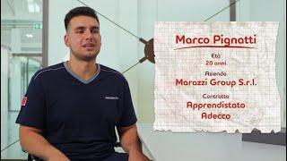 Il contratto a tempo Indeterminato con Marco