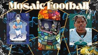 Product Review! 2024 Mosaic Football Hobby Box! - 2 Autographs!