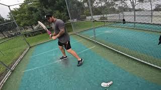 Gopro net session with my coach Simon Keen from Cricket Mastery