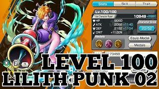 LEVEL 100 LILITH PUNK 02 GAMEPLAY | ONE PIECE BOUNTY RUSH | OPBR