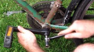 How to Replace the Cranks on a Bicycle (Square Tapered)