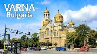  VARNA Walking Tour | Bulgaria, Black Sea | 4K HDR 60fps