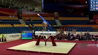 KUKSENKOV Nikolai (RUS) - 2018 Artistic Worlds, Doha (QAT) - Qualifications Pommel Horse