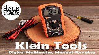 Klein Tools MM300 Digital Multimeter, Manual-Ranging, 600V